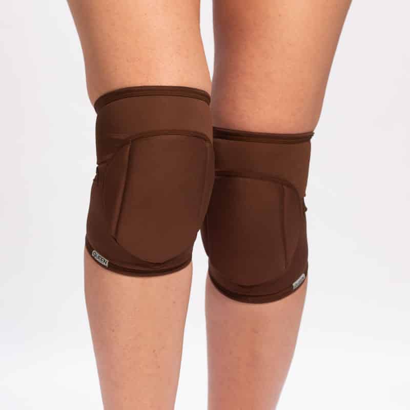 queen brand cacao knee pads for dance 6