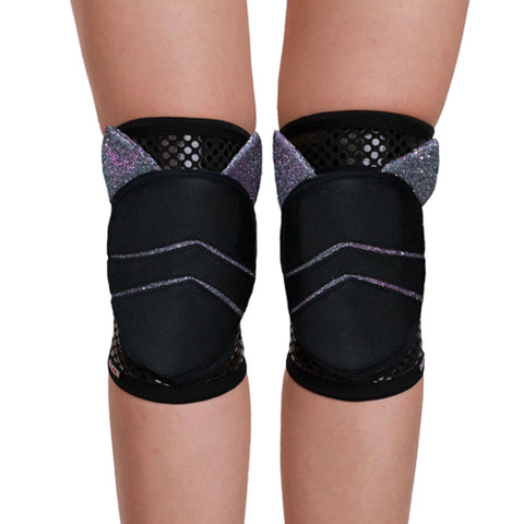 Grippy knee pads - Moon Cat