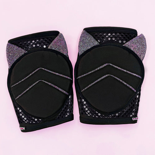 Grippy knee pads - Moon Cat