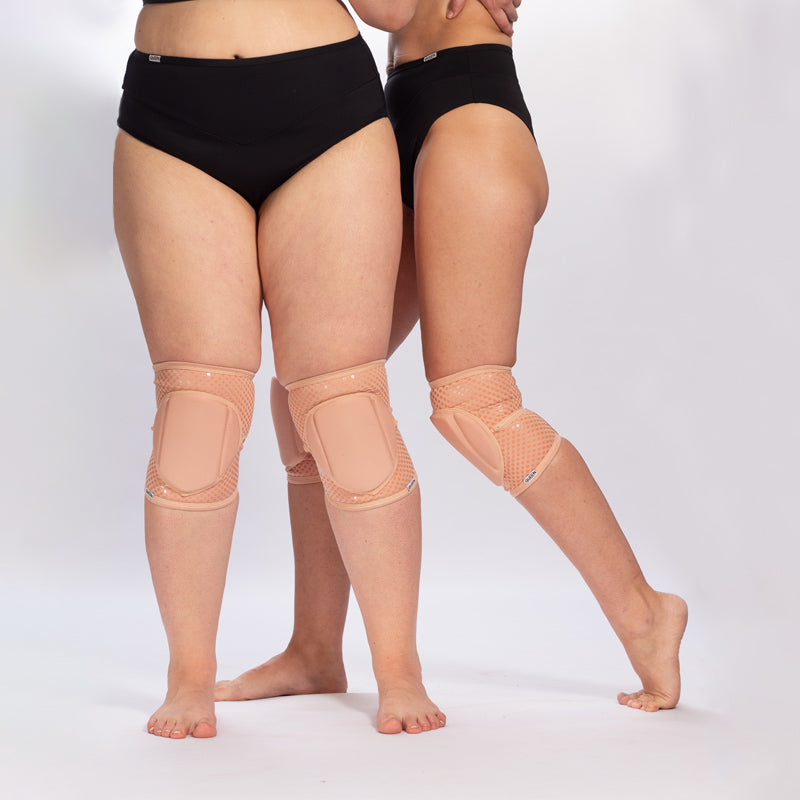 queen brand nude grip knee pads for pole dance 4